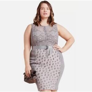 Anthropologie Byron Lars Beguile Plus 18 Cocktail Dress Wedding Special Even NWT